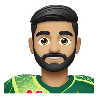 Babar Azam sticker