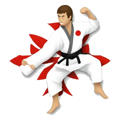 Kyokushin karate symbol  sticker