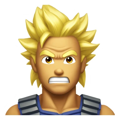 Super saiyan power up sticker