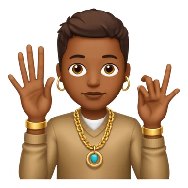 Westside fingers sticker