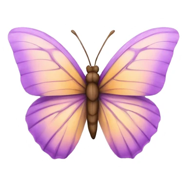 mariposa lila sticker