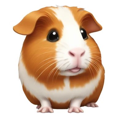 ginger guinea pig sticker