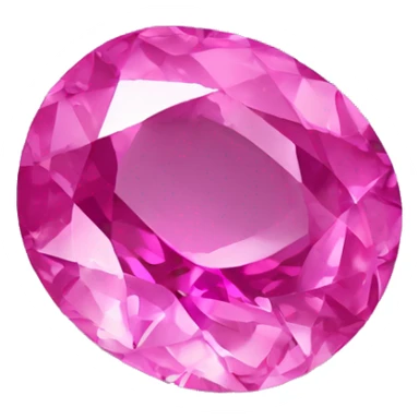 pink sapphire stone sticker