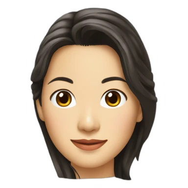young Michelle Yeoh sticker