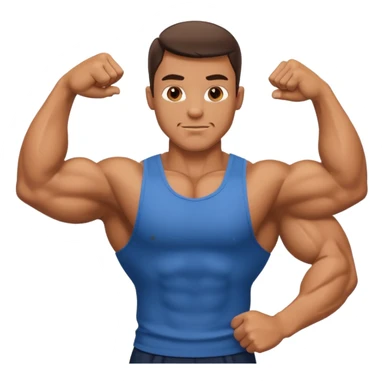 King Muscle growth sticker