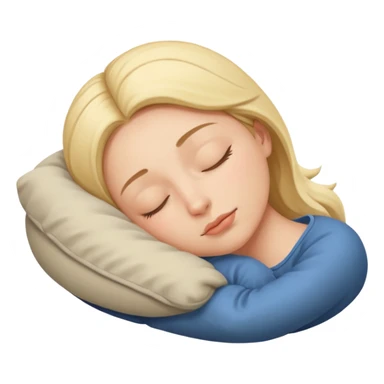 sleeping sticker