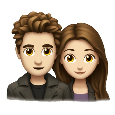 Bella y Edward de Crepúsculo  sticker