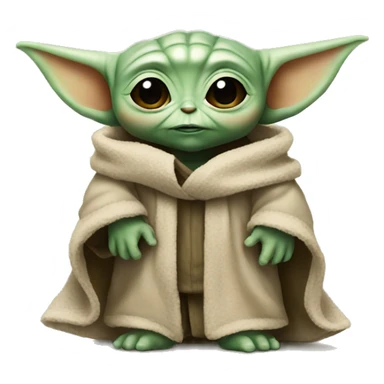 Baby yoda sticker