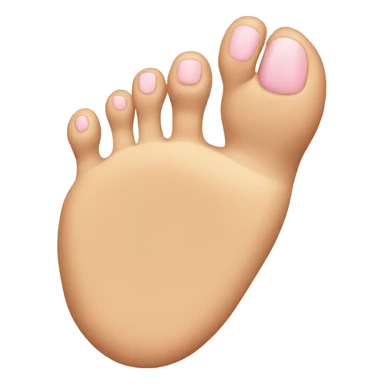 big toes with cracks sticker