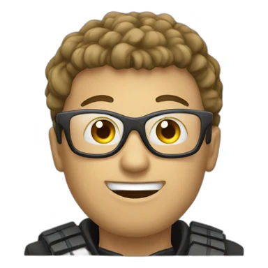 hacker on keyboard sticker