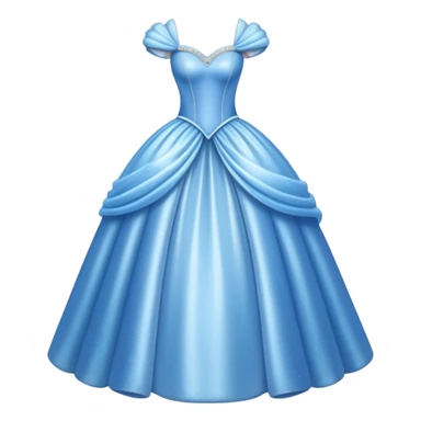 Cinderella’s dress sticker