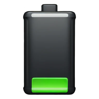 Low battery iPhone sticker