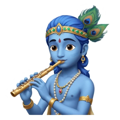 Lord little Krishna sticker