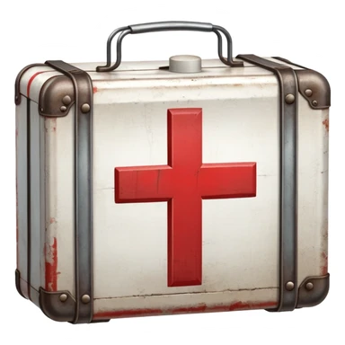 medkit box sticker