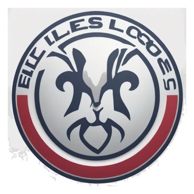 Logo du LOSC Lille sticker