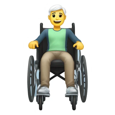 Wheelchair sticker