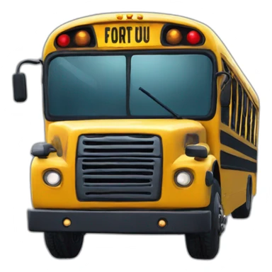 Bus fortnite sticker