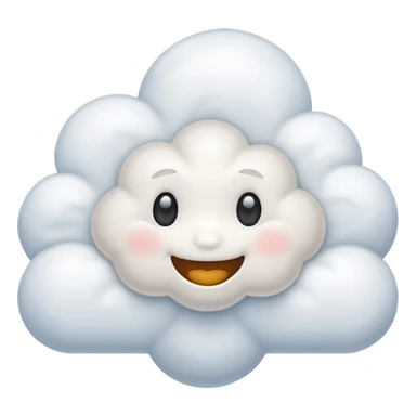 Cute cloud  sticker