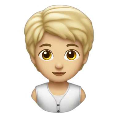 Besos mujer blanca hombre blanco sticker