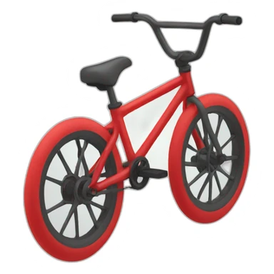 Red bmx sticker