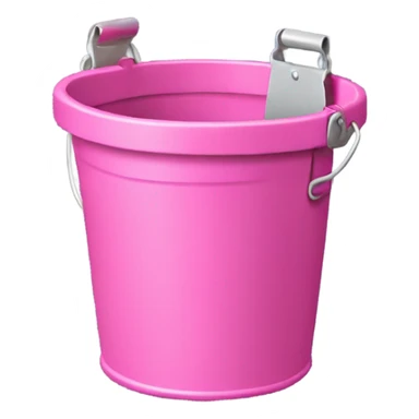 Pink paint holder  sticker