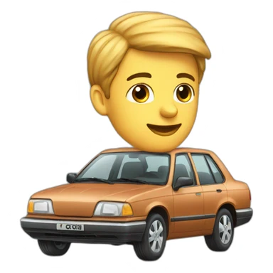 Car of an IAS officer sticker