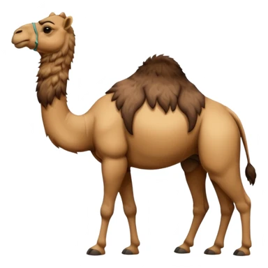 High resolution saudi camel sticker