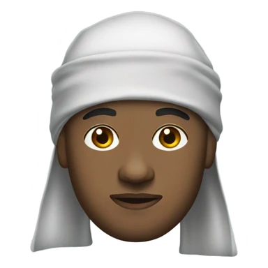 Martin Luther with a durag sticker