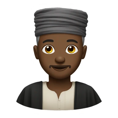 Hausa  man sticker