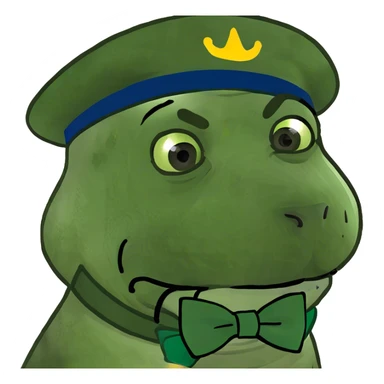 St Patrick day Bulldog sticker