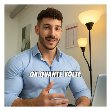 Create a realistic man inspired by the provided photo, emphasizing a well-defined chest and biceps. The style should be realistic with a positive and motivational atmosphere. sticker