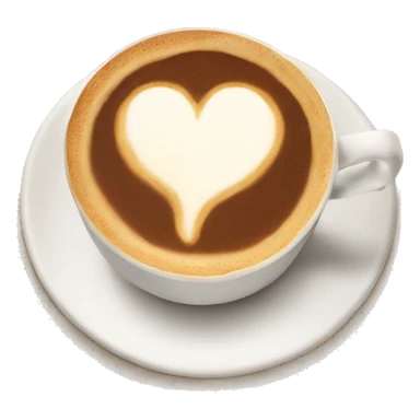 cappucino heart emoji sticker