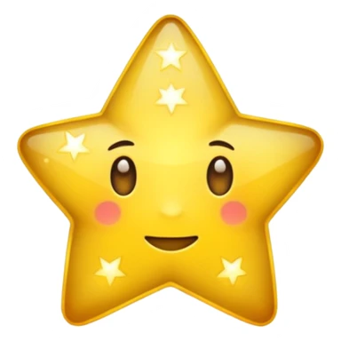 Une étoile sticker