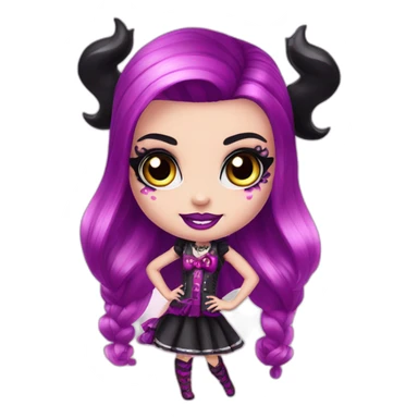 Monster high draculaura sticker