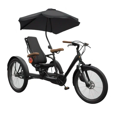 Recumbent trike sticker