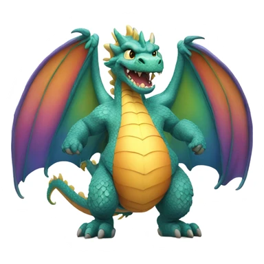 Big belly ballon dragon  sticker