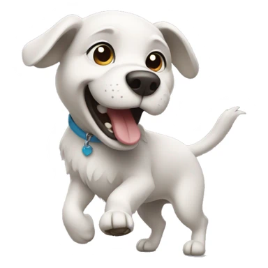 Dog who’s dancing  sticker