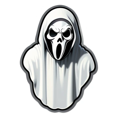 Ghostface sticker