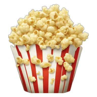 Popcorn concombre sticker