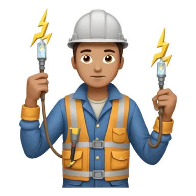 steeplejack man lightning conductor  sticker