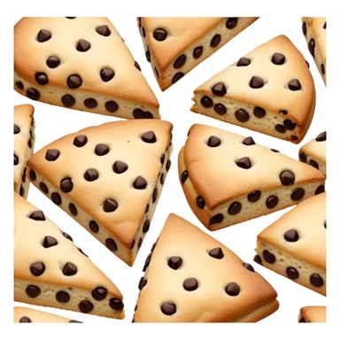 Dark chocolate chip scones sticker