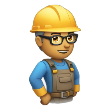 material  brique sticker