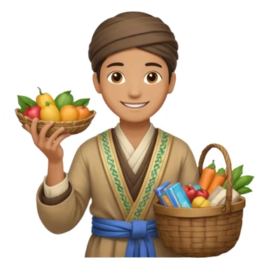 someone who barters sticker