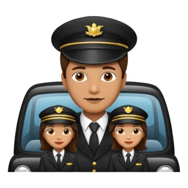 Family chauffeur sticker