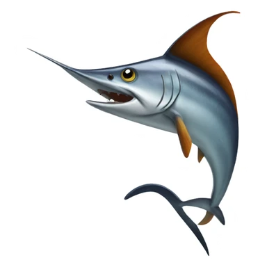 A swordfish  sticker