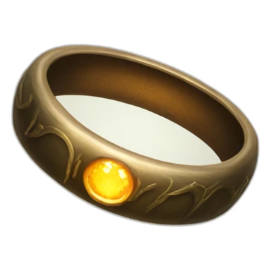 The ring of Lord of The rings sticker