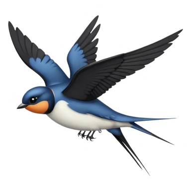 Swallow sticker