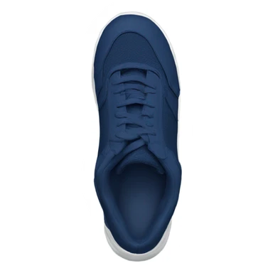 zapatillas deportivas de lado de color azul marino sticker