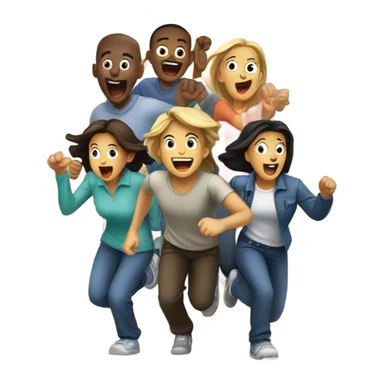 Rush from doors sticker