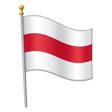 Flag of Otwock, Poland skandinavian style sticker